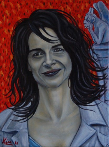 Oil Painting > French Connection ( Juliette Binoche )